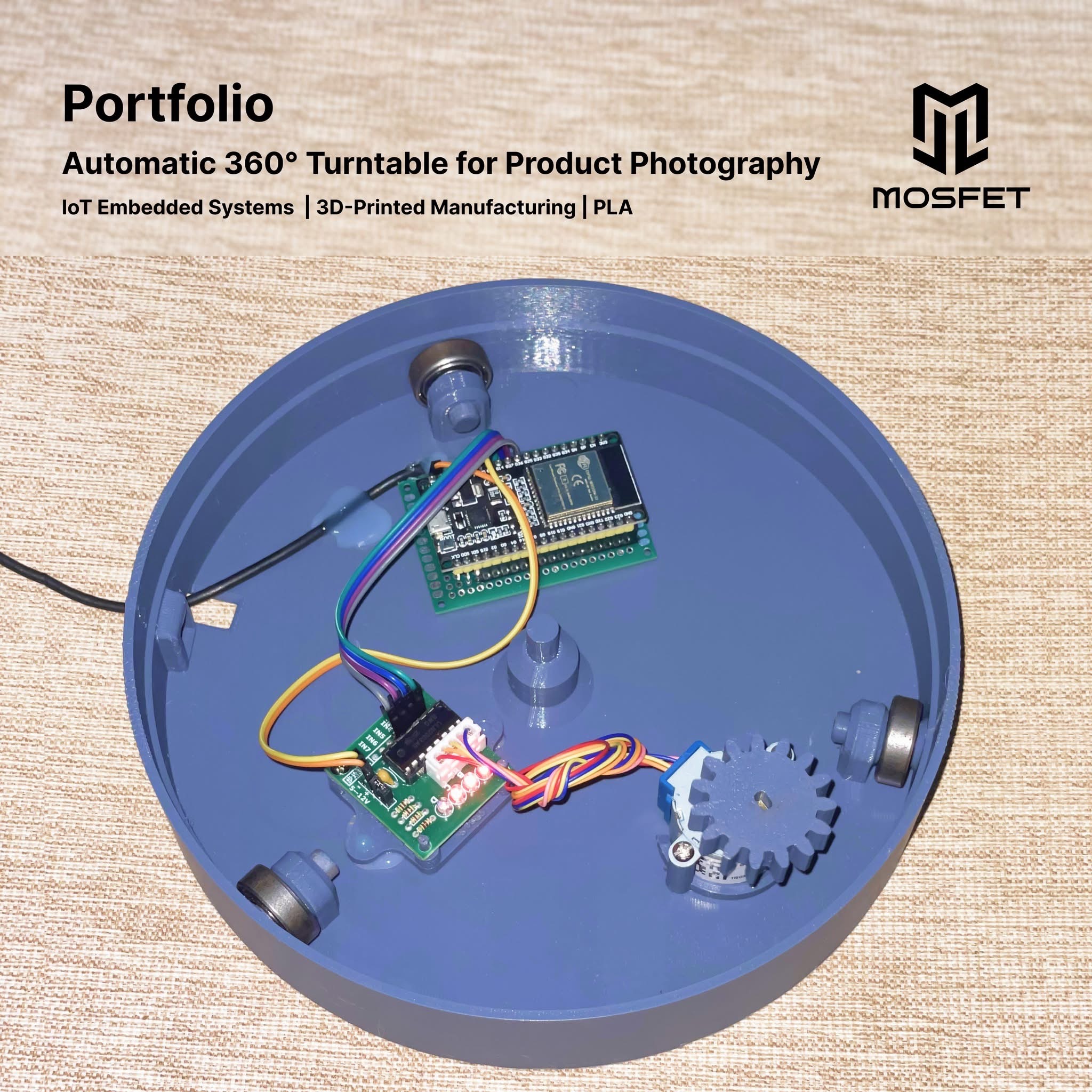 Automatic 360 Turntable for Product Photography